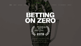 What Bettingonzeromovie.com website looked like in 2018 (5 years ago)