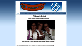What Bratzeit.com website looked like in 2018 (5 years ago)