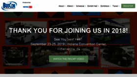 What Busconexpo.com website looked like in 2018 (5 years ago)