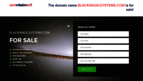 What Blackmagicsystems.com website looked like in 2018 (5 years ago)
