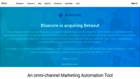What Betaout.com website looked like in 2018 (5 years ago)