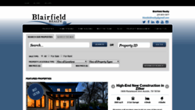 What Blairfieldrealty.com website looked like in 2018 (5 years ago)