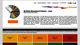 What Britishstandardcolour.com website looked like in 2018 (5 years ago)