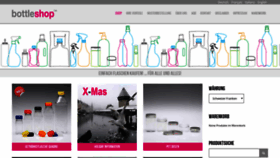 What Bottleshop.swiss website looked like in 2018 (5 years ago)