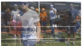What Barefootbowlsparty.com website looked like in 2018 (5 years ago)