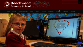 What Beechwoodprimaryschool.com website looked like in 2018 (5 years ago)
