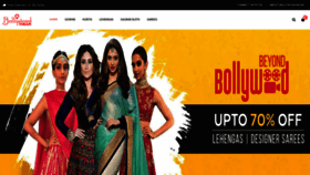 What Bollywoodwear.com website looked like in 2018 (5 years ago)