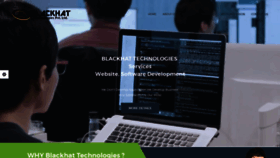 What Blackhattechnologies.com website looked like in 2018 (5 years ago)