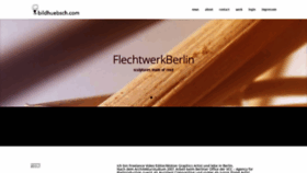What Bildhuebsch.com website looked like in 2018 (5 years ago)