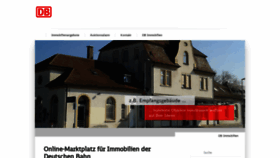 What Bahnliegenschaften.de website looked like in 2018 (5 years ago)