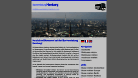 What Busvermietung-hamburg.com website looked like in 2018 (5 years ago)