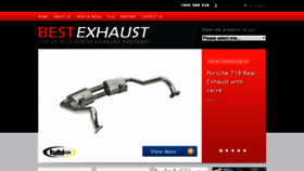 What Bestexhaust.com.au website looked like in 2018 (5 years ago)