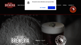 What Breweria.com website looked like in 2018 (5 years ago)