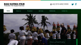 What Balisatriafilm.com website looked like in 2018 (5 years ago)