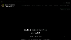 What Balticspringbreak.de website looked like in 2018 (5 years ago)