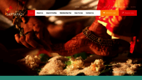 What Brahminsaptapadi.com website looked like in 2018 (5 years ago)