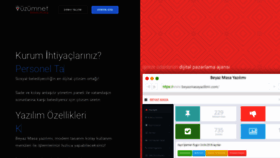 What Beyazmasayazilimi.com website looked like in 2018 (5 years ago)