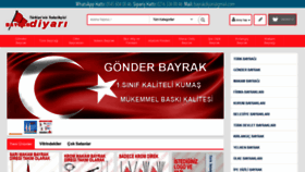 What Bayrakdiyari.com website looked like in 2018 (5 years ago)