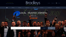 What Bradleys-estate-agents.co.uk website looked like in 2018 (5 years ago)