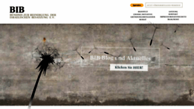 What Bib-jetzt.de website looked like in 2018 (5 years ago)