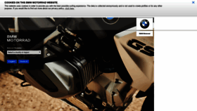 What Bmw-motorrad.com website looked like in 2018 (5 years ago)