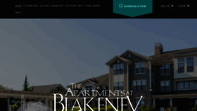 What Blakeneyapts.com website looked like in 2018 (5 years ago)