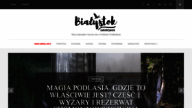 What Bialystoksubiektywnie.com website looked like in 2018 (5 years ago)