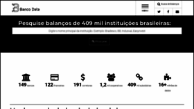 What Bancodata.com.br website looked like in 2018 (5 years ago)