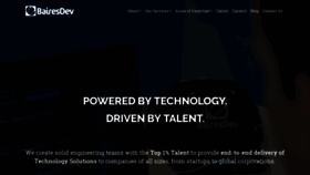 What Bairesdev.com website looked like in 2018 (5 years ago)