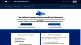 What Bcbusinessregistry.ca website looked like in 2018 (5 years ago)