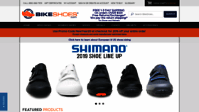 What Bikeshoes.com website looked like in 2018 (5 years ago)