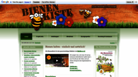 What Bienenkiste.de website looked like in 2018 (5 years ago)
