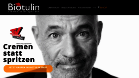 What Biotulin.de website looked like in 2018 (5 years ago)