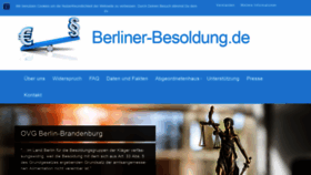 What Berliner-besoldung.de website looked like in 2018 (5 years ago)