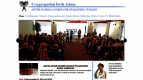 What Bethadam.com website looked like in 2019 (5 years ago)