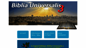 What Bibliauniversalis3.com website looked like in 2019 (5 years ago)