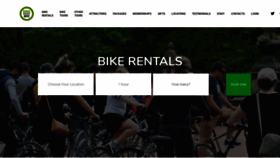 What Bikerent.nyc website looked like in 2019 (5 years ago)