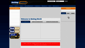 What Bettingworld.co.za website looked like in 2019 (5 years ago)