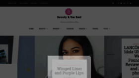 What Beautyndbest.com website looked like in 2019 (5 years ago)
