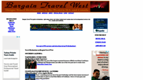 What Bargaintravelwest.com website looked like in 2019 (5 years ago)