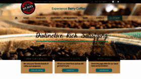 What Berrycoffee.com website looked like in 2019 (5 years ago)