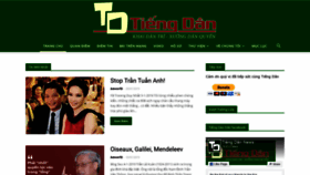 What Baotiengdan.com website looked like in 2019 (5 years ago)