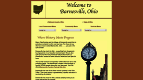 What Barnesvilleohio.com website looked like in 2019 (5 years ago)