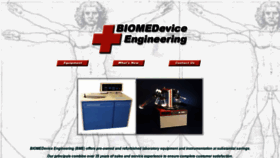 What Biomedevice.com website looked like in 2019 (5 years ago)