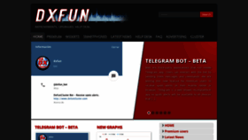 What Blog.dxfuncluster.com website looked like in 2019 (5 years ago)