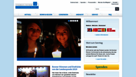 What Bonn-evangelisch.de website looked like in 2019 (5 years ago)