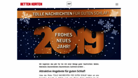 What Betten-korten.de website looked like in 2019 (5 years ago)