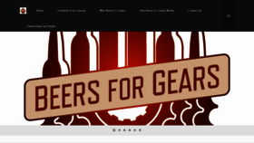 What Beersforgears.com website looked like in 2019 (5 years ago)