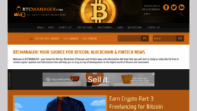 What Btcmanager.com website looked like in 2019 (5 years ago)