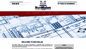 What Bunmalan.co.za website looked like in 2019 (5 years ago)
